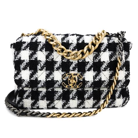 chanel black and white bag|chanel purses black original.